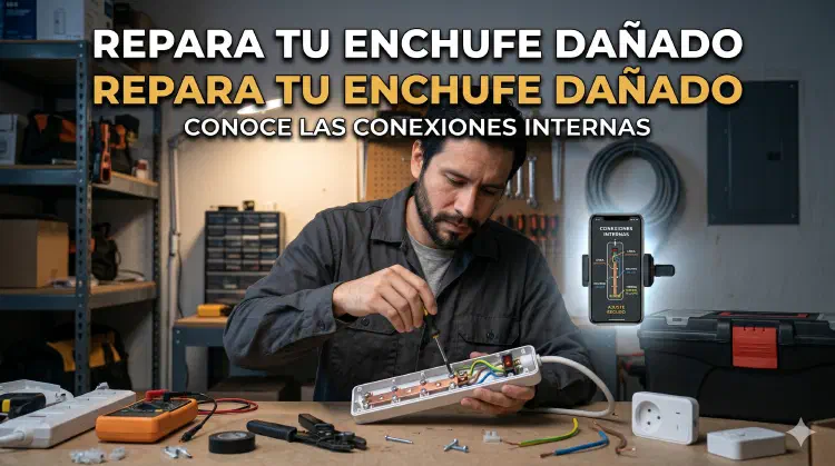 Reparar un enchufe en casa